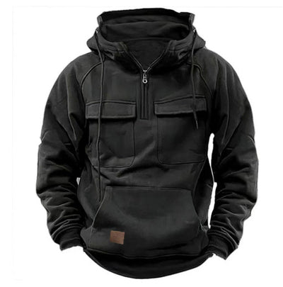 Men's Zip-up Hoodies Sweatshirt With Drawstring And Pocket Design Fashion Casual Sports Sweatshirt Nexora Store