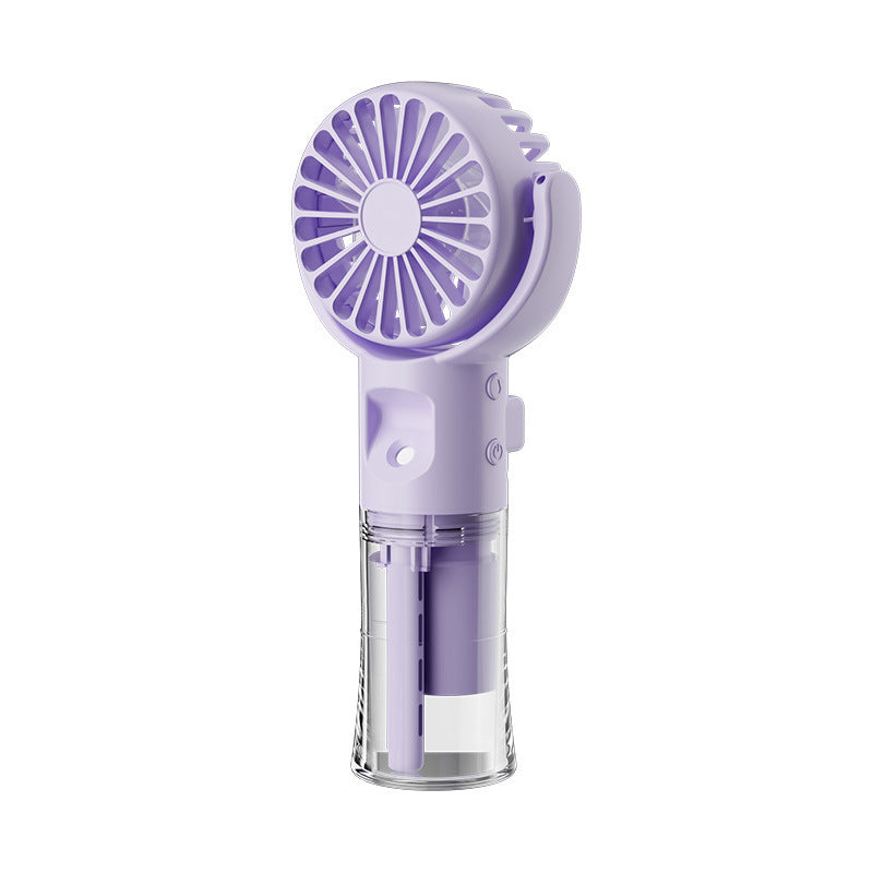 Portable Handheld Spray Fan 4-Speed Water Spray Mist Fan Summer Cooling Artifact USB Charging Summer Supplies Outdoor Mini Fan Nexora Store