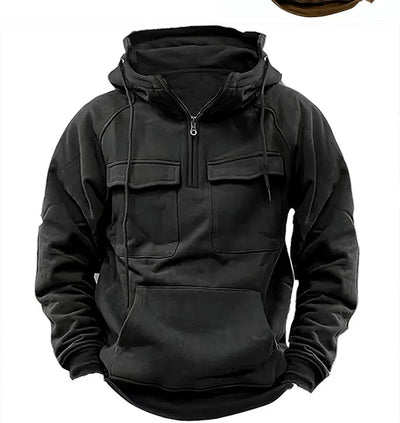 Men's Zip-up Hoodies Sweatshirt With Drawstring And Pocket Design Fashion Casual Sports Sweatshirt Nexora Store