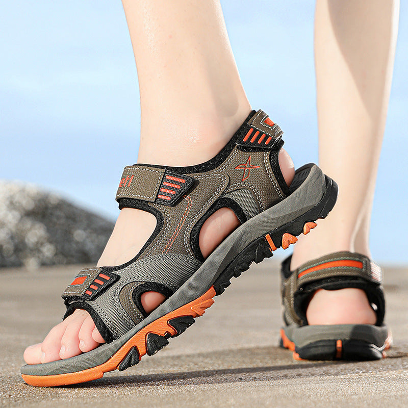 Lichtgewicht, koele, ademende en draagbare zomerse buitenstrandsandalen voor koppels Nexora Store