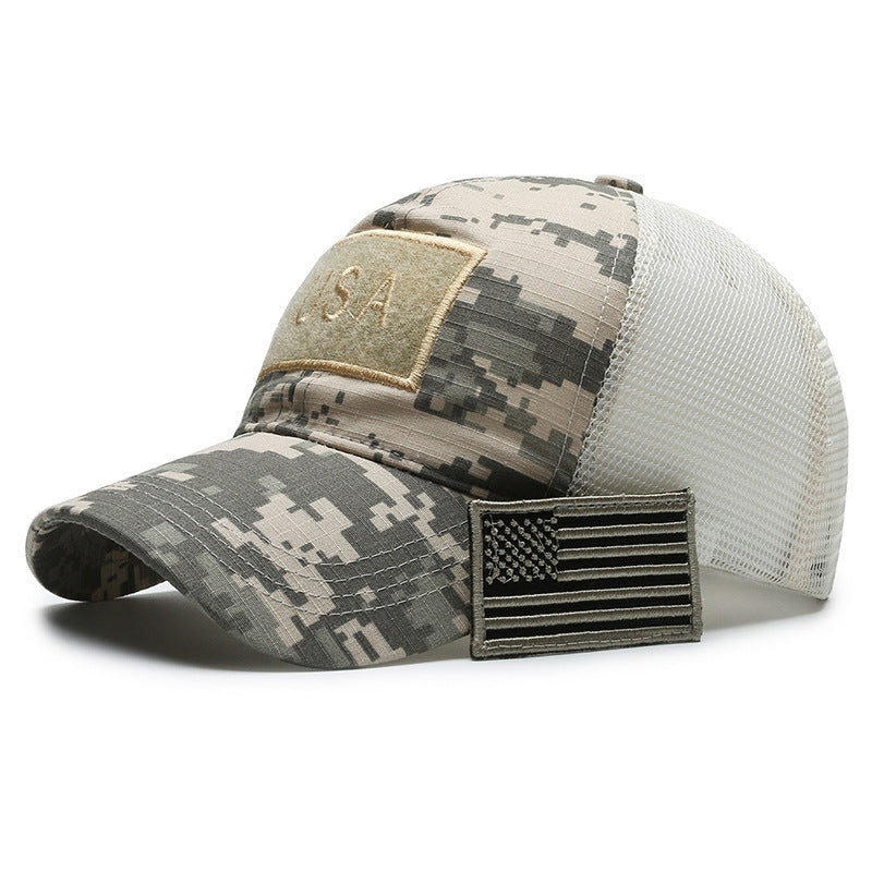 Tear Mark Velcro Outdoor Zonbescherming Tactische Camouflage Baseballpet Nexora Store