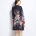 Franse Retro Mode Jurk Vrouwen Nexora Store