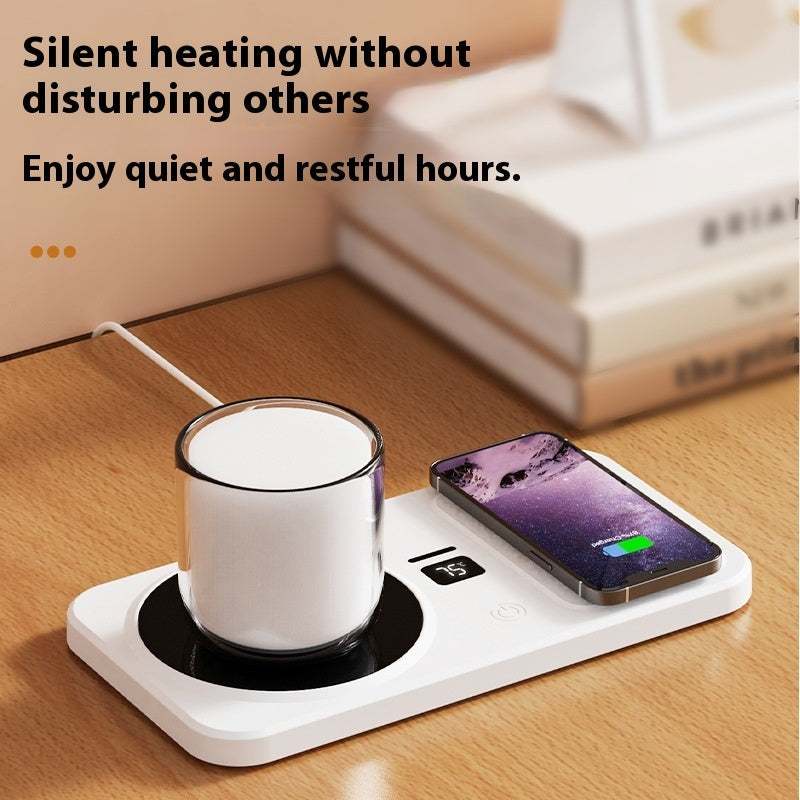 Multifunctional Home Smart Thermal Cup Pad Wireless Charging Heating Base Nexora Store