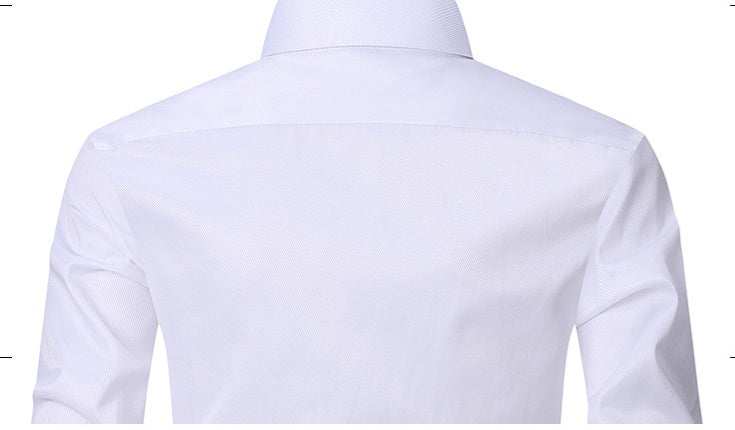 Men's Stretch Shirt Long Sleeve Non-ironing Slim Fit Nexora Store