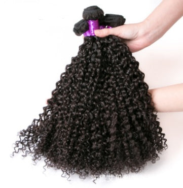 Brazilian Virgin Human Hair Kinky Curly Brazil Real Wig Hair Curtain Nexora Store