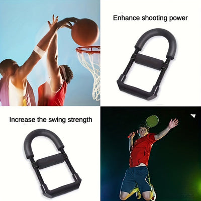 Armkrachttrainingstool, verstelbare polsversterker, armspiertrainer hand verstelbare kracht zwarte versterker mannen arm hometrainer grip vinger pols apparatuur fitness weerstandstraining Ritchy's Shop
