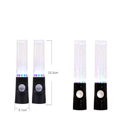 Draadloze dansende waterluidspreker met LED-lichtfontein, thuisfeest Nexora Store