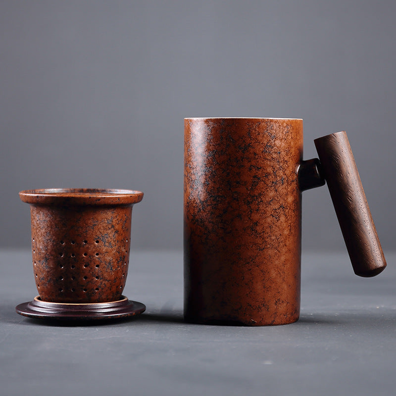 Commerciële Japanse mokken met houten handvatten Ritchy's Shop