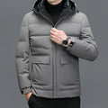 Dikke donsjas heren korte afneembare muts warm Nexora Store