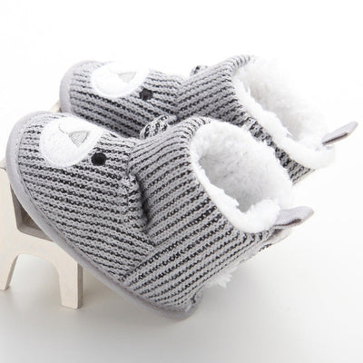 Groothandel herfst winter nieuwe beren breien plus babyschoenen, peuterschoenen, babyschoenen, laarzen 1734 Nexora Store