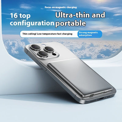 Magnetische draadloze powerbank mobiele voeding Nexora Store