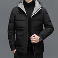 Dikke donsjas heren korte afneembare muts warm Nexora Store