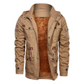 Mountainskin Heren Winter Fleece Jassen Warme Capuchonjas Thermische Dikke Buitenkleding Heren Militaire Jas Heren Merkkleding Ritchy's Shop