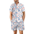 Europese maat heren casual los overhemd Hawaii Seaside 3D digitaal printen strand korte mouwen shorts Ritchy's Shop