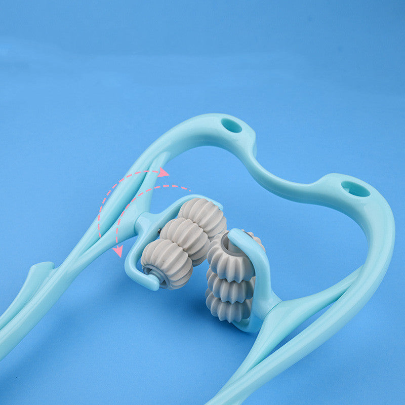 Multifunctionele handmatige nekmassage-apparaat met zes wielen, massage-relief-roller, massage-instrument Nexora Store