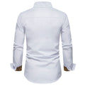 Herenoverhemd met bijpassende lange mouwen Nexora Store