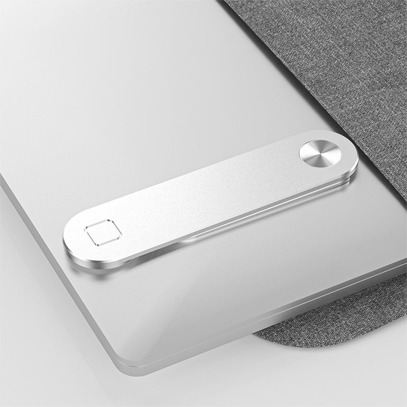 Laptoptelefoonhouder, verstelbare laptopbevestigingsclip aan de zijkant, magnetische laptopmonitorhouder, computerlaptop- en mobiele telefoonstandaard, opvouwbare aluminium uitbreidingsbeugel, tabletclip voor dubbel scherm Nexora Store