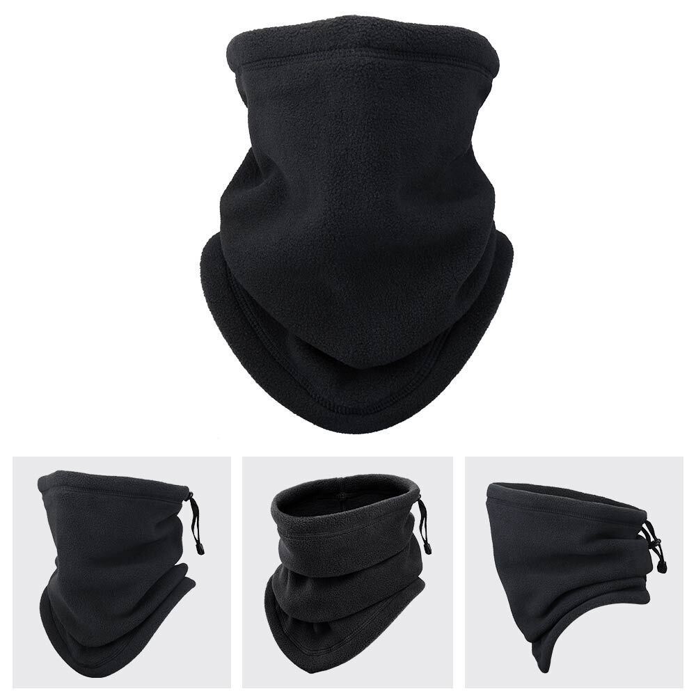 Winter winddichte sjaals fleece buis sjaal masker zachte halve gezichtsbedekking ski snowboard nekwarmer gaiter mode vrouwen mannen winter fleece gezichtsmasker sjaal bivakmuts nekwarmer Ritchy's Shop