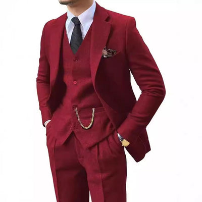 Herringbone Herenpak Slim Fit Nexora Store