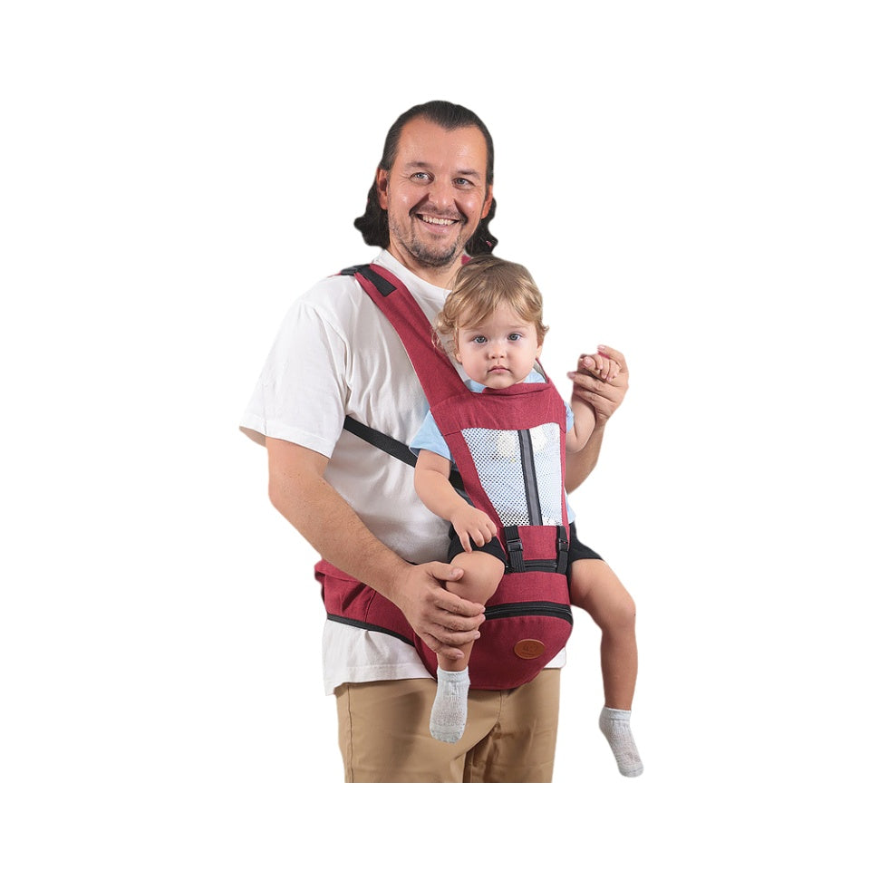 Baby heupstoel drager Baby heupstoel voor kind, peuter met verstelbare riem, gesp, zachte binnenkant, grote opbergruimte, ergonomische baby drager, baby, kind, baby heupstoel sling Ritchy's Shop
