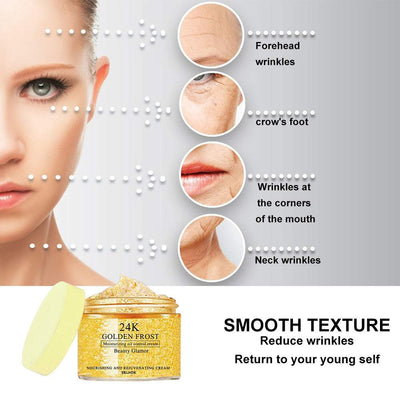 24k Gold Face Cream Moisturizes And Nourishes Skin Nexora Store