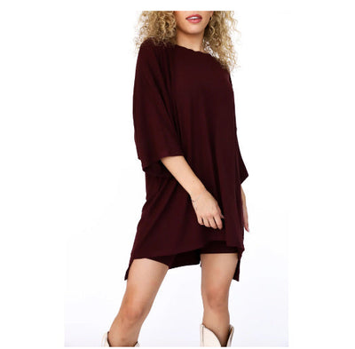Zomer Shorts Pak Mode Losse Korte Mouwen T-shirt En Slanke Strakke Broek Dameskleding Ritchy's Shop