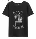 Raak me niet aan Cactus T-shirt Dames Casual Zomershirts Nexora Store