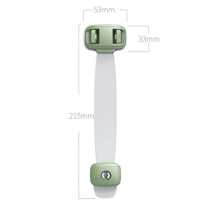 Veiligheidsslot voor baby's, anti-clip handdeur, kastsloten voor koelkast, ladekast, veilig slot voor kinderen, geen gereedschap of boren, kindveilige kastbeveiliging, ladedeursloten voor kastdeuren Ritchy's Shop