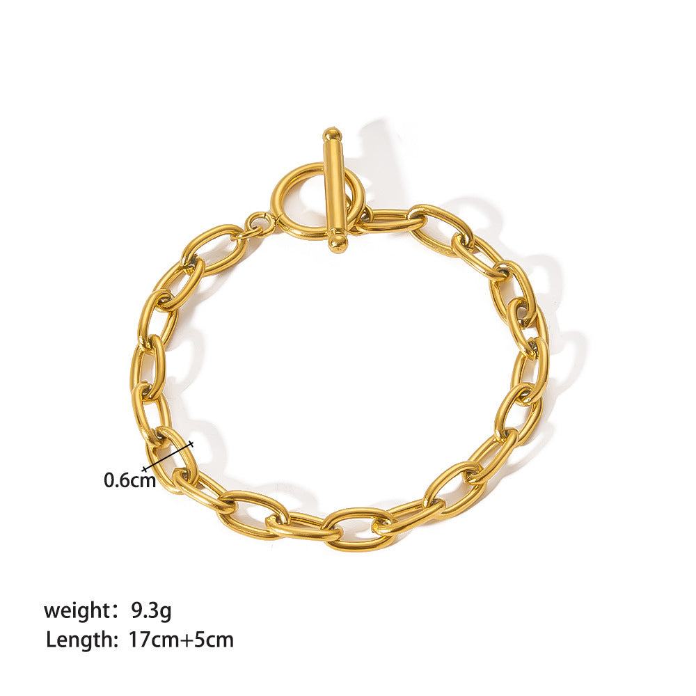 Stainless Steel Ornament Bracelet Female Nexora Store