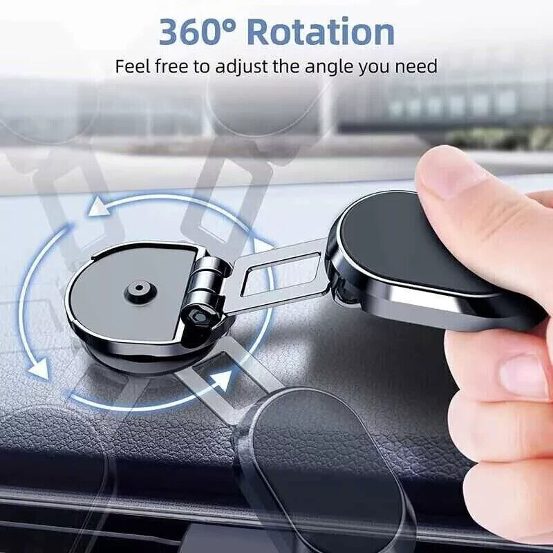 Magnetische telefoonhouder voor in de auto, dashboardmontage, magnetische roestvrijstalen autotelefoonhouder - dashboardmontage, waterbestendig, draaibaar Ritchy's Shop