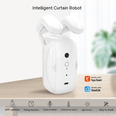 Wifi Gordijnrobot Smart Home Romeinse Stang Elektrische Gordijnbegeleider Ritchy's Shop