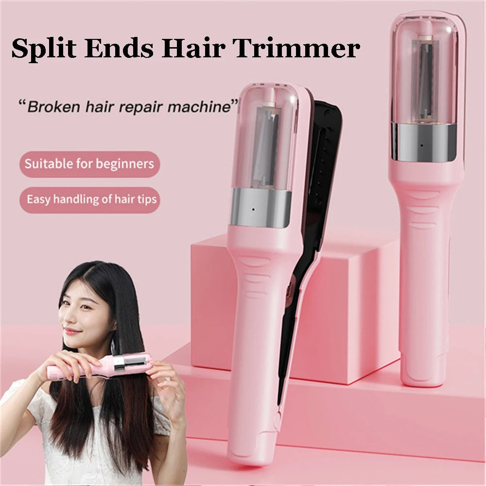 Haarpunten Trimmer Split Remover Droog Beschadigd Broos Professioneel Automatisch Trimmen Split Voor Vrouwen Draadloze Haarknipmachine Nexora Store