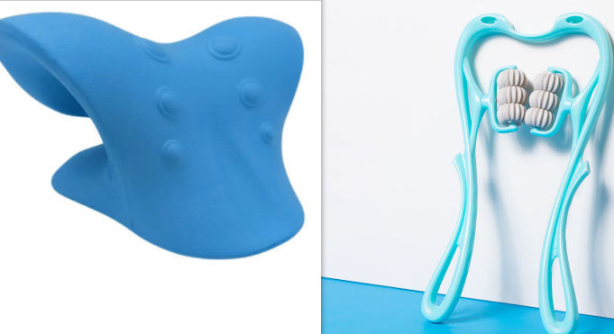 Multifunctionele handmatige nekmassage-apparaat met zes wielen, massage-relief-roller, massage-instrument Nexora Store