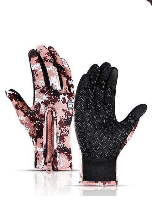 Winter Gloves Touch Screen Riding Motorcycle Sliding Waterproof Sports Gloves With Fleece Nexora Store