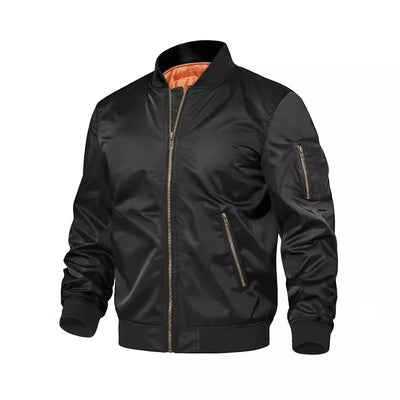 Herenjas Nieuwe lente herfst Heren honkbaljacks Piloten Heren bovenkleding Jas Rits Herenuniform Ritchy's Shop