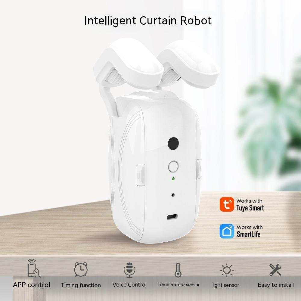Wifi Gordijnrobot Smart Home Romeinse Stang Elektrische Gordijnbegeleider Ritchy's Shop