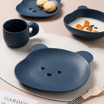 Home Cartoon schattig beervormig dinerbord Nexora Store