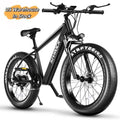 Elektrische fiets voor volwassenen SIVROCK 26x4 inch dikke mountainbike met 1000W motor en grote fat tires