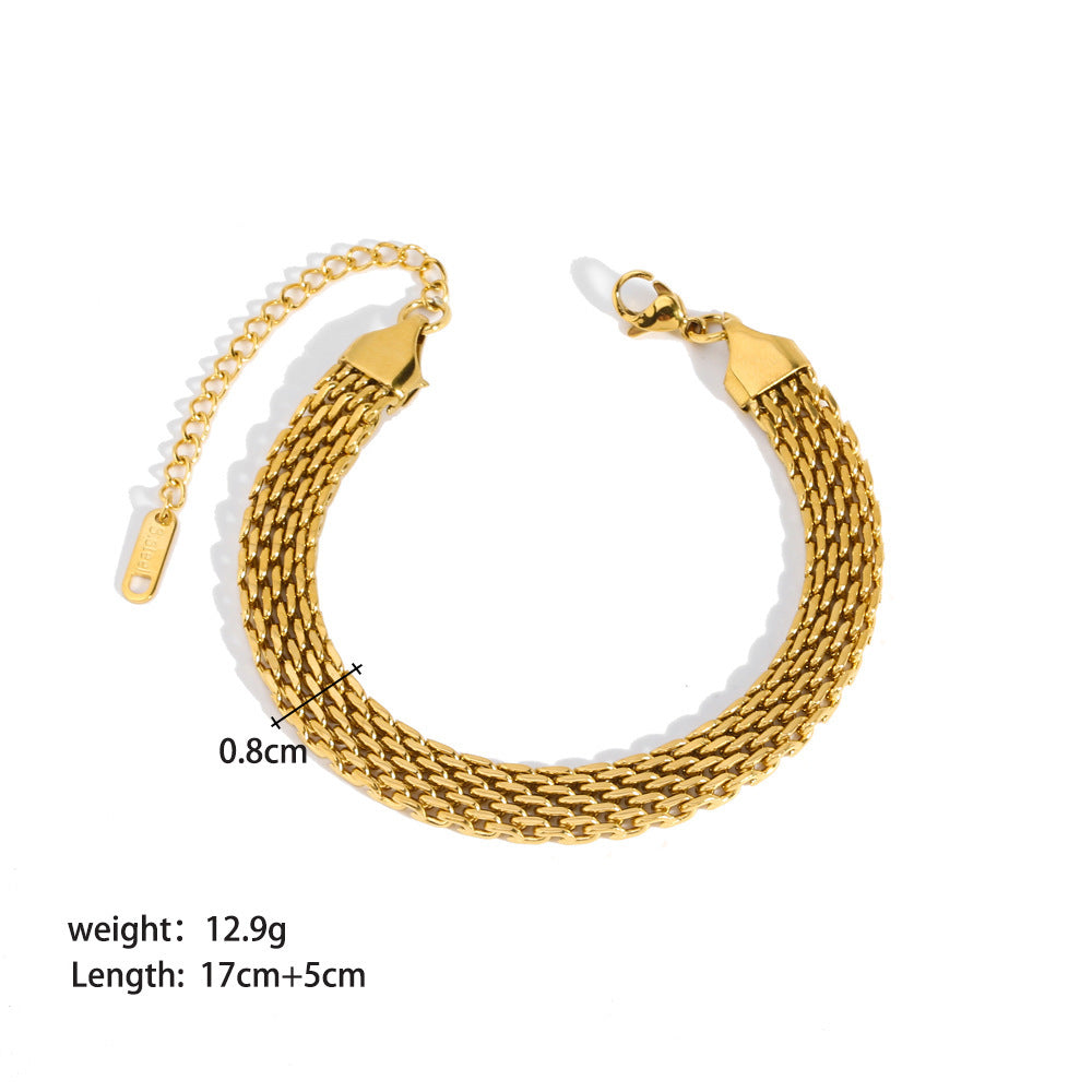 Stainless Steel Ornament Bracelet Female Nexora Store