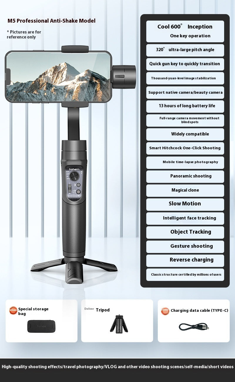 Uitgebreide mobiele telefoonstabilisator met AI-gezichtsherkenning Nexora Store