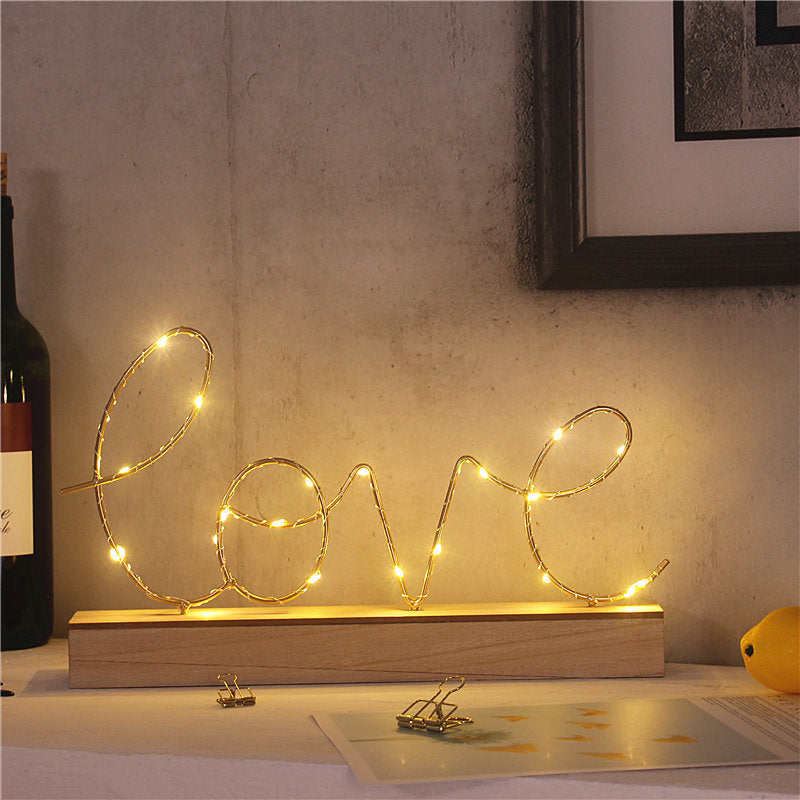 Verlicht bord Liefde Thuis Ritchy's Shop