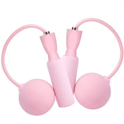 Trainingsspringtouwset Fitnessspringtouwen en siliconen handvatten voor dames, heren en kinderen met snelheid, draadloze bal, verstelbaar, anti-klit PVC-staaldraadtouw voor fitness, crossfit, binnen- en buitentraining Ritchy's Shop