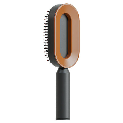 Zelfreinigende haarborstel voor vrouwen, één-toets reiniging, haaruitval, airbagmassage, hoofdhuidkam, antistatische haarborstel Nexora Store