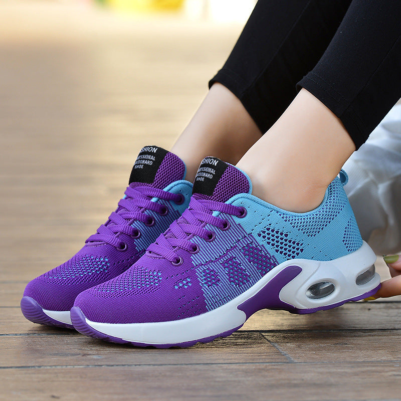 Vliegende geweven mesh schoenen Damesschoenen Sport Casual schoenen Mode Ademend Nexora Store
