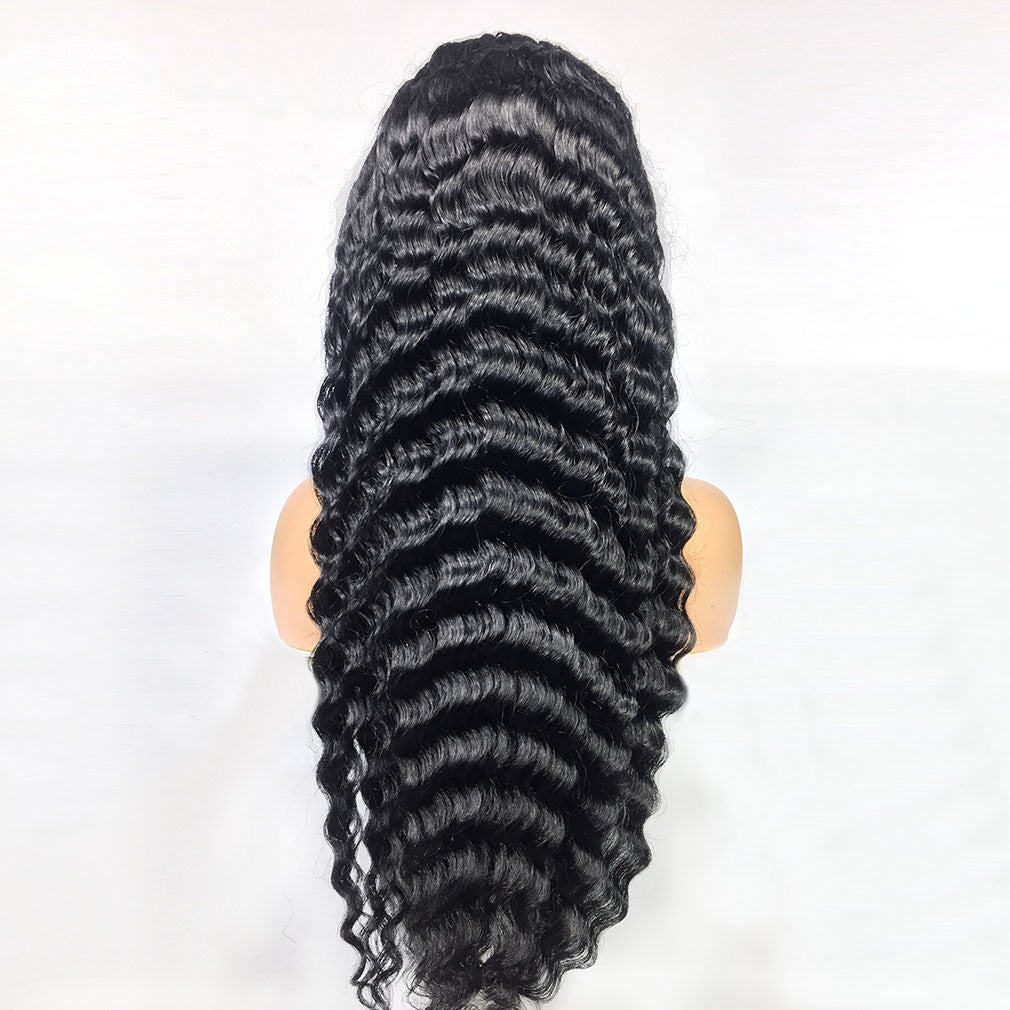 Human Hair 28 30 Deep Wave Lace Frontal Wigs 13 4 Front Wigs Nexora Store