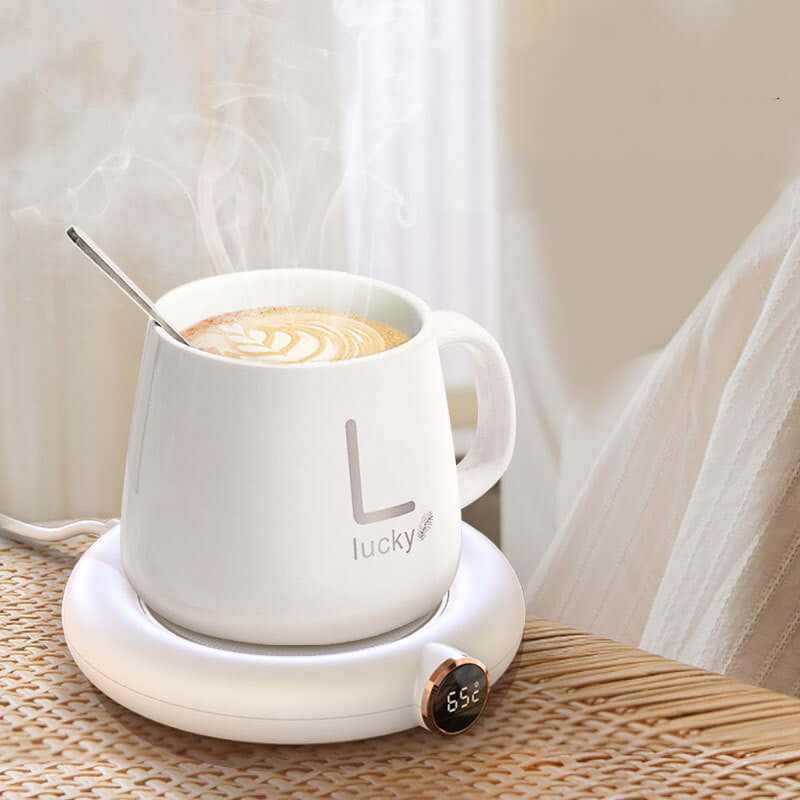 Koffiemokverwarmer Warme onderzetter Slimme verwarmende beker Thermische isolatie Constante temperatuur onderzetter Verwarmingsmat Desktop Nexora Store