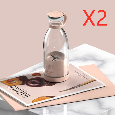 350ML elektrische sapcentrifuge, blender, mixer, USB-oplaadbaar, draagbare blender, beker, keukengereedschapsset Nexora Store