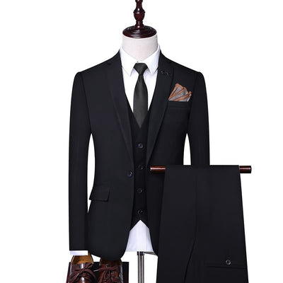 Heren lente- en herfstkleding voor bruiloften en banketten voor bruidegoms Ritchy's Shop