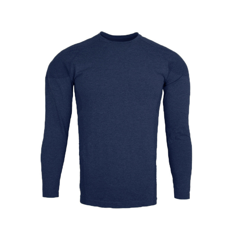 Naadloze lange mouwen rits training fitness outdoor sterke top slim fit Nexora Store