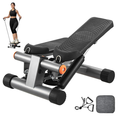 Trapstepper voor thuisoefeningen: hydraulische mini-stepper met weerstandsband Ritchy's Shop